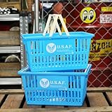 US AIR FORCE（アメリカ空軍） マーケットバスケット サイズS ２個セット＿SB-001S2P-SHO