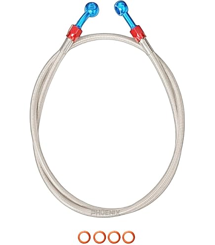 Amazon | ZRX1100用 メッシュ ブレーキホース クラッチ 10cmロング