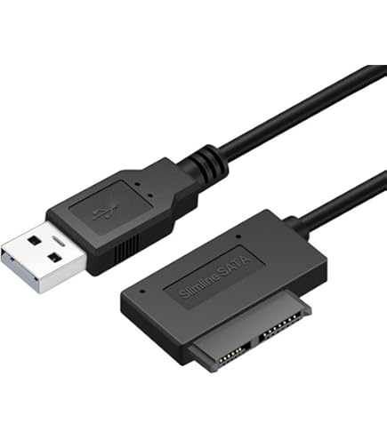 Amazon.co.jp: USB 2.0 -SATA変換ケーブル CD-ROMケーブル Sata用CD