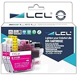 LCL Brother用 ブラザー用 LC3111 LC3111M 互換インクカートリッジ （2パック マゼンタ）対応機種： DCP-J572N/J577N/J582N/J587N/J972N/J973N-W/B/J978N-W/B/J982N-W/B/J987N-W MFC-J738DN/J738DWN/J893N/J898N/J903N/J998DN/J998DWN