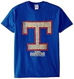 MLB Texas Rangersメンズ58e Tee、ロイヤル、XXL