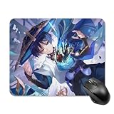 原神 マウスパッド マウスパッド ゲーミング マウスパッド アニメ マウスアクセサリ マウスパッド ゲーミング めゴム製 防水清潔 しやすい オフィス/ホーム用/ゲーム（ブラック） 18*22cm/20*25cm/25*30cm