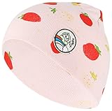 (コ-ランド) Co-land ベビー 帽子 新生児 ハット 可愛い ベビーハット キッズキャップ 女の子 男の子 赤ちゃん用 ニット帽 Aピンク