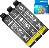【AnBnC】IB10KA ブラック 単品 3個 残量表示 顔料 大容量 エプソン互換インクカートリッジ 対応機種:EW-M530F (関連:IB10CL4A IB10KA IB10CA IB10MA IB10YA ブラック シアン マゼンタ イエロー)