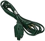 JF 15 feet Holiday Extension Cord Green Color for Christmas decoration Light [並行輸入品]