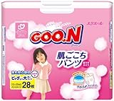 グーン 肌ごこちパンツ BIGより大きいサイズ 28枚 女の子
