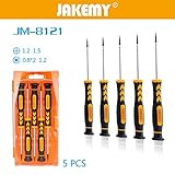 JAKEMY JM-8121 5インチプロのドライバーセットiPhone用のPentalobeフィリップス修理ツールキットサムスン