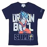 ドラゴンボール超 スーパー 孫悟空 ベジータ スーパーサイヤ人 ゴッド 半袖Tシャツ 子供用 コスパモデル fo-ht07 150 ネイビー