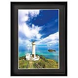 ハクバ HAKUBA 額縁 MM-01 ワイド4切 木製 ブラック FWMM01-BKW4