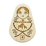 へその緒ケース（マトリョーシカ）【高級桐天然木使用】