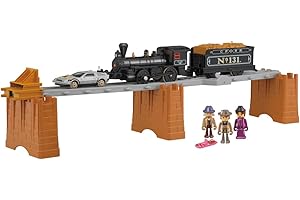 タカラトミー(TAKARA TOMY) プラレール バック･トゥ･ザ･フューチャーPART3 蒸気機関車131号＆タイムマシン 電車 列車 おもちゃ 3歳以上