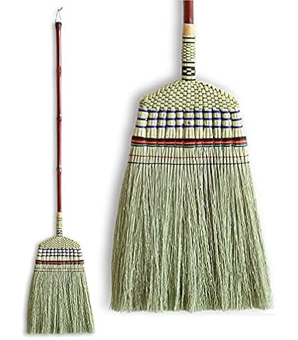 Y　長い座敷箒 Amazon.co.jp: ほうき 箒 座敷箒 長柄11球 白木屋伝兵衛商店 座敷箒