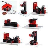 SHINA 6 in1 機械 木材 金属 DIY 工具 ツール DIY フライス盤　掘削　モデル作り　卓上工作機械 切断 ツール キット