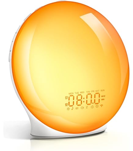Amazon.co.jp: inti4s 光で起きる目覚まし時計 inti Energy Light