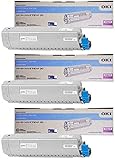 OKI TC-C3BM2 トナーカートリッジ 純正 マゼンタ (大) 3本セット