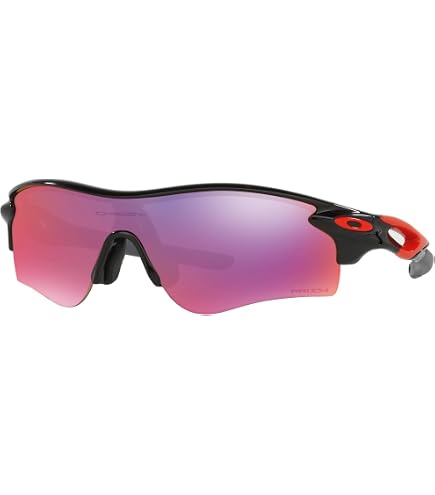 Amazon.co.jp: Oakley Valve、光沢ブラック/ポジティブレッド