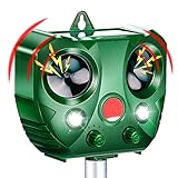 令和2年進化版 猫よけ 動物撃退器 害獣撃退 猫よけ超音波 ソーラー充電 猫撃退 猫退治 猫よけグッズ 糞被害 鳥害対策 猫除け 鳥除け 犬