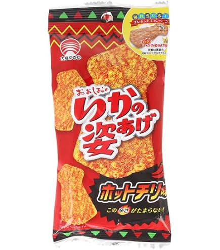 Amazon | 【販路限定品】合食 いかの姿あげ ONE PIECE 骨付き肉風味 4