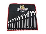 Cougar Pro E911 SAE Full Polish Combination Wrench Set, 3/8" to 1" (11-Piece) [並行輸入品]