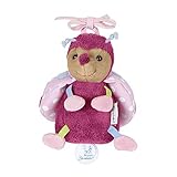 Sterntaler Katharina Mini Musical Hanging Plush Toy, Pink [並行輸入品]