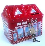 おもちゃ。新しいPiggy Bank店」キットKat CAFA " (亜鉛4 " )とキーロック。