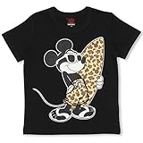 ベビードール ディズニー ミッキーサーフTシャツ 子供服 DISNEY Collection 80cm ブラック