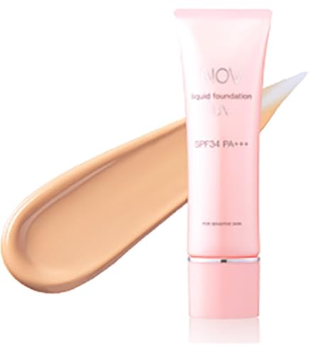 リキッドファンデーション UV ピンクオークル 03（2個） Amazon | NOV ノブ リキッドファンデーションUV ピンクオークル10