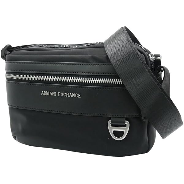 ARMANI EXCHANGE ショルダーバッグ ブラック Amazon | [ARMANI EXCHANGE] [アルマーニエクスチェンジ] メンズ