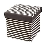 ストレージ ボックススツール(ピーカーブー) チョコ