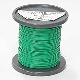 サンコー電商 SHW　耐熱ビニル絶縁電線 緑色 100m AWG32 (相当) SHW 7/0.08