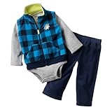 Carter's（カーターズ） :: 3-Piece Microfleece Vest Set :: マイクロフリース カーディガン & ベスト :: 3M (55-61cm)