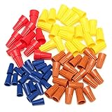 70pcs electrical wire twist nut connector terminals cap spring