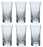サントリーマーケティング ビールグラス クリア 135ml レジナ一口ビール 日本製 087-77 6個入り