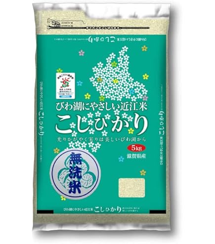 滋賀県産 コシヒカリ 無洗米 10kg みかよ Amazon.co.jp: 新米 無洗米 みずかがみ 10kg 5kg×2袋 滋賀県産 令和7年