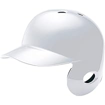 Amazon | ミズノ 軟式 ヘルメット 片耳 打者用 野球用 1DJHR103