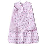Halo SleepSack Swaddle Cotton Print, Pink, Small by Halo