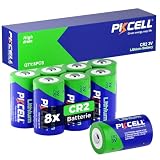 PKCELL CR2電池 8個パック｜高容量850mAh 3V 防漏液リチウム電池 カメラ・測距儀・スマートホーム用｜-40℃～+85℃耐環境 長期保存可能 [業務用/家庭用]