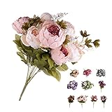 SUND　造花　牡丹　花のみ　花束　手作り　インテリア　雑貨　可愛いカラバリ 選べる10色　高品質　造花　枯れない　結婚式　誕生日　発表会　入学式　卒業式　適用