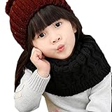Snoneキッズ スヌード ネックウォーマー 子供用 防寒 編みスヌード 子供 用 ニット スヌード かわいい あたたかい