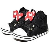 (コンバース スニーカー) CONVERSE オールスター ベビーサイズ スニーカー BABY ALL STAR N MINNIE MOUSE ブラック 13cm