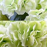 Merssavo 5ヘッド緑人工偽シルクフラワー花嫁のアジサイホームウェディングパーティー装飾