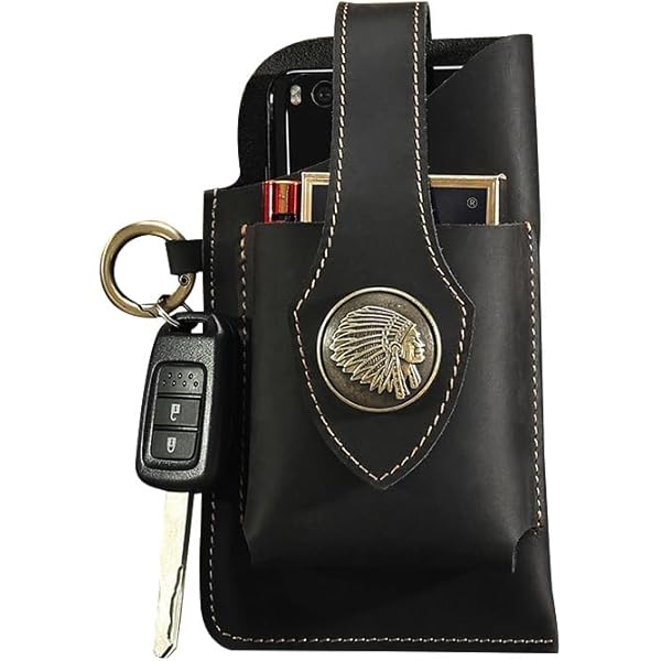 Amazon.co.jp: [Hot Leathers] ホットレザー 本革 マグネティック