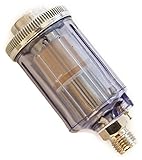 エスコ R1/4"xRc1/4"エアーウォーターセパレーター EA153P-10