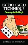 Expert Card Technique: Close-up Table Magic (Dover Magic Books)