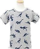 (キッズアップテンポ)kids up tempo キッズ 男の子 半袖Tシャツ【qts2440】130cm グレー