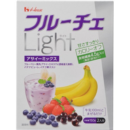 ハウス フルーチェ ライト アサイーミックス