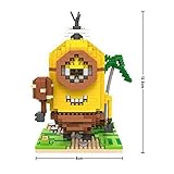 LOZ Despicable Me 2015 Stone Age Minion StuartダイヤモンドブロックNanoblock 550pcs
