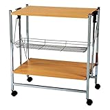 フォールディングワゴン PW-314NA 生活用品 インテリア 雑貨 インテリア 家具 収納家具 その他の収納家