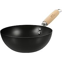 唐銅薄端と鉄鍋セット tetu 鉄鍋片手