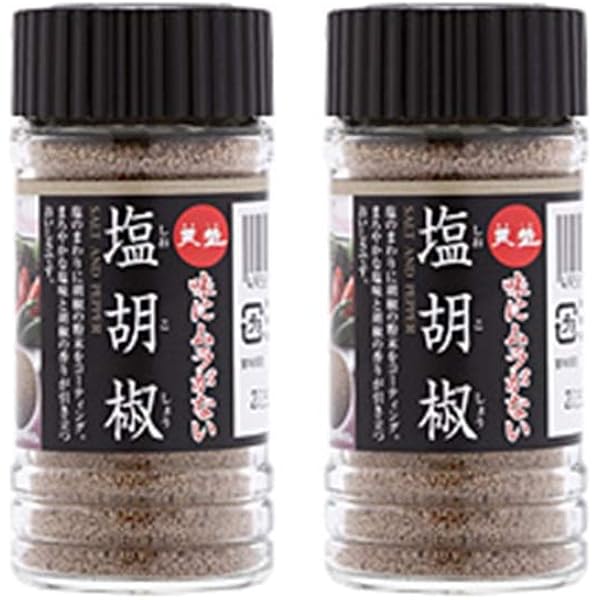 Amazon.co.jp: 天塩 塩胡椒 瓶 65g : 食品・飲料・お酒